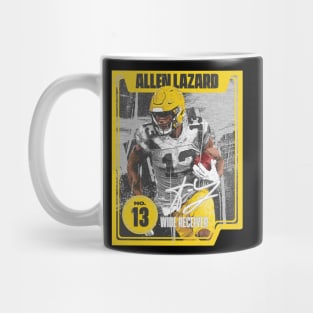 Allen Lazard Green Bay Card Mug